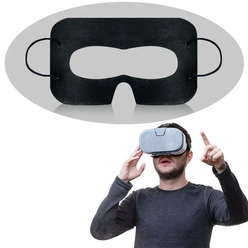 VR Eye Mask for Meta Quest 3 Vision Pro PICO 4 VR Headset Disposable Universal Sweat Breathable For Oculus Quest 2 Accessories