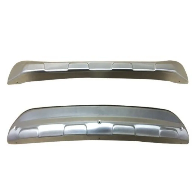 

2pcs Stainless steel for Mazda CX-5 CX5 2013 2014 2015 2016 Front and Rear Bumper Skid Protector Plate cover year