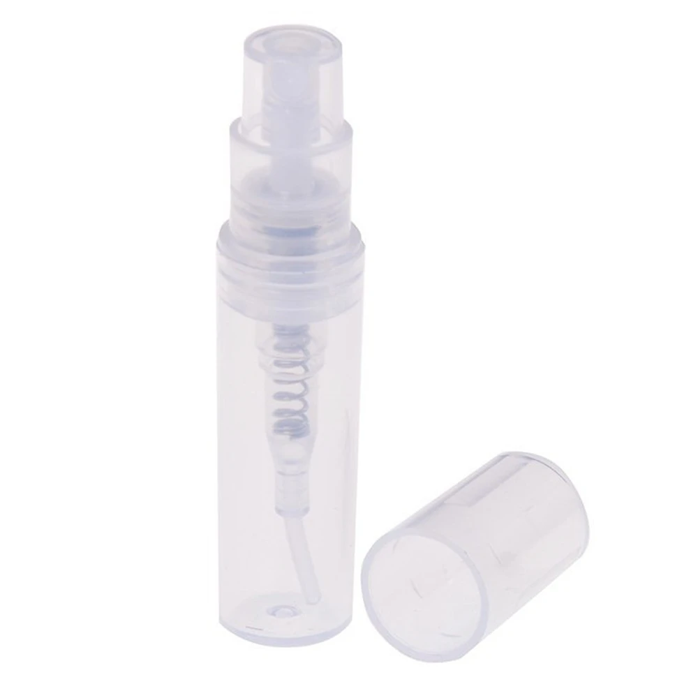 【COUPON!】20 flaconi spray vuoti trasparenti contenitori riutilizzabili in plastica contenitori cosmetici vuoti - 120 pezzi da 3 ml e 200 pezzi da 2 ml
