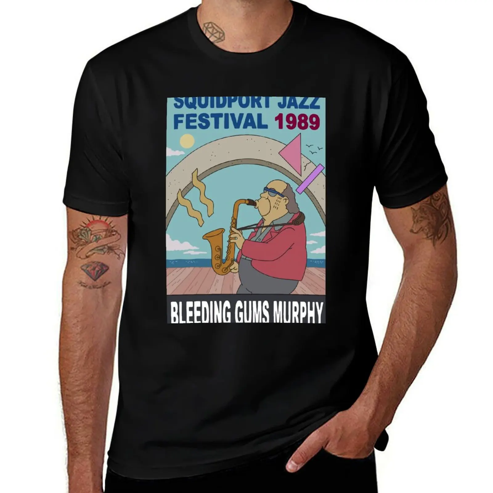 Bleeding Gums Murphy T-Shirt Street Art Print Tee Shirt T-Shirt