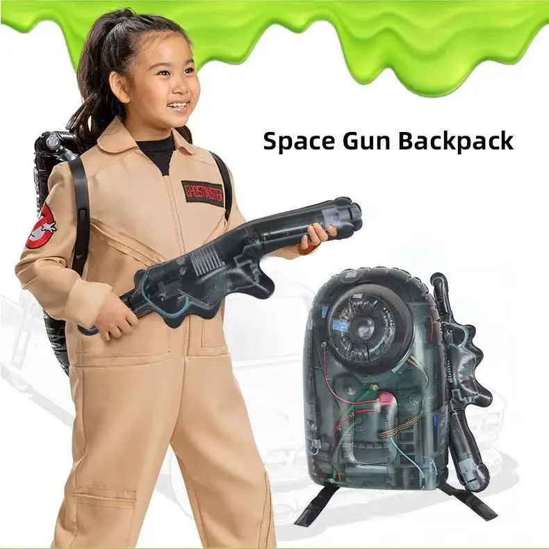 

Novelty Inflatable Backpack Gun Set for Halloween Christmas Decorations Funny Parents Kids Birthday Party Family Game Toy Gifts