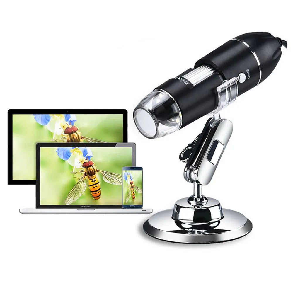 

3 в 1, 50X-1600X, продолжение концентрации, цифровой микроскоп USB типа C, подключение к мобильному телефону, лабораторная кожа печатной платы