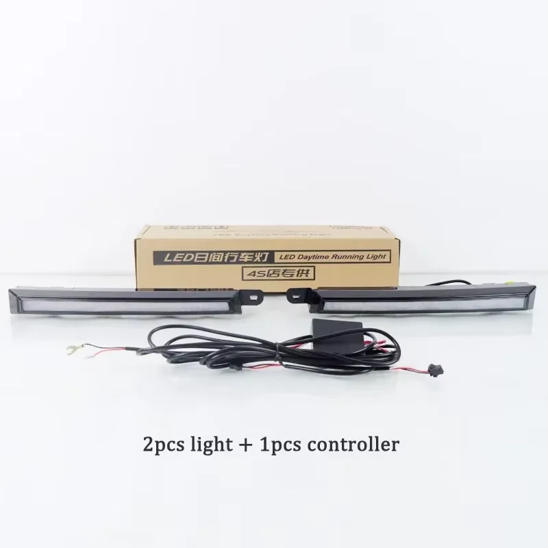 For Toyota Tacoma 1998 1999 2000 Car LED Daytime Running Light Headlight DRL Front Fog Lamp 12V Waterproof ABS Car DRL