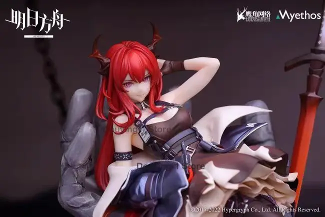 

В наличии Оригинальный Myethos Arknights Surtr Lava Ver. Совершенно новые настольные украшения, аниме-фигурка, игровая фигурка