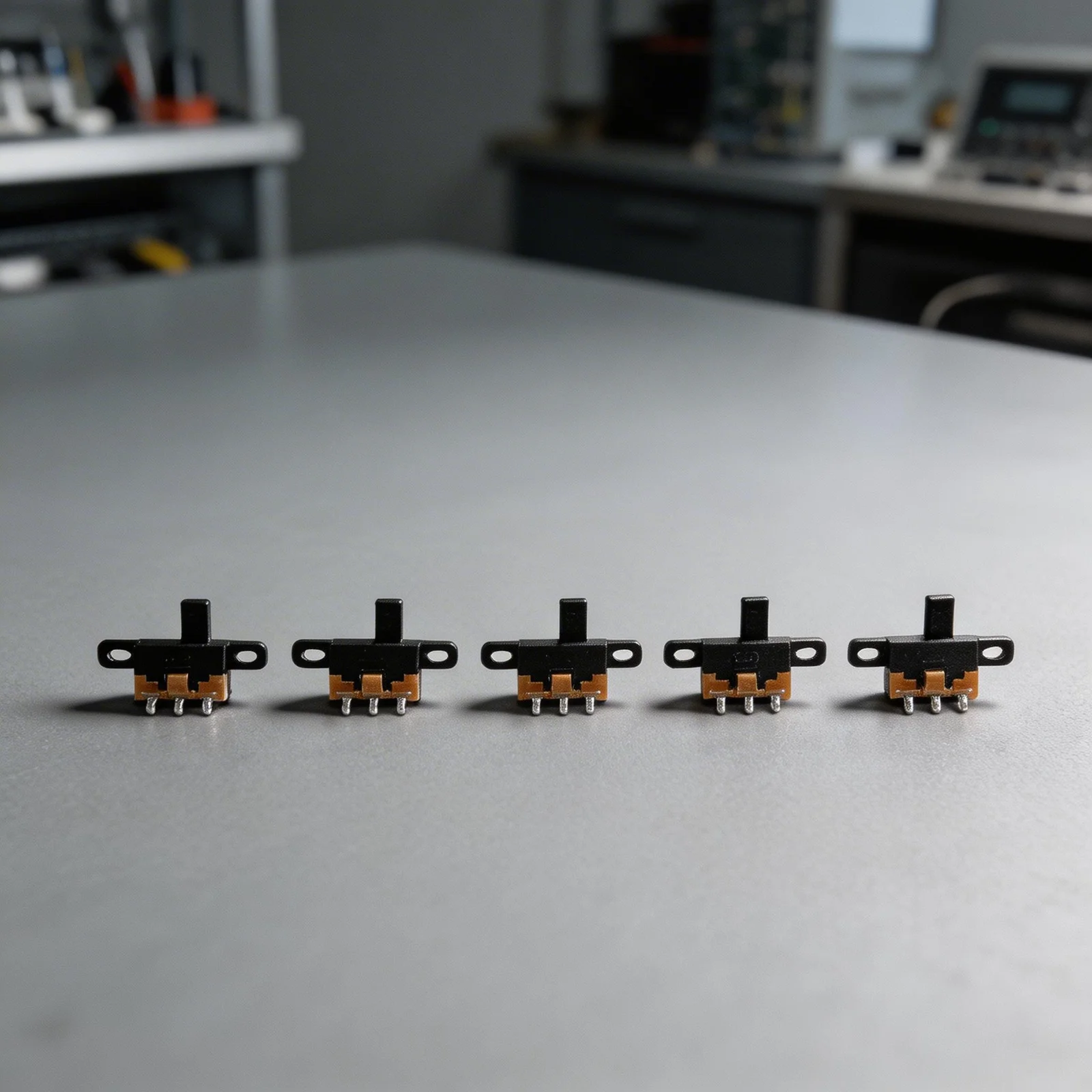2 Position 3 Pin Slide Switch SS-12F15 ON/OFF Panel Mount Solder Lug for Compact Electronic Designs and Low Voltage Control