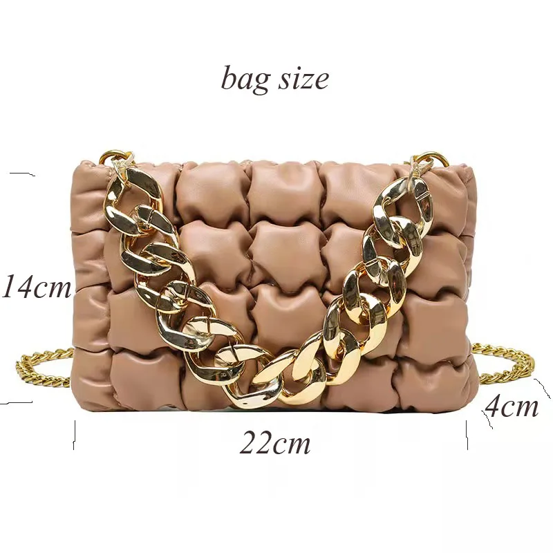 New Arrivals Designer Wholesale Summer Chain Women's Flat Slippers And Bag Set Beach Ladies Platform Sandals Matching Purse Set