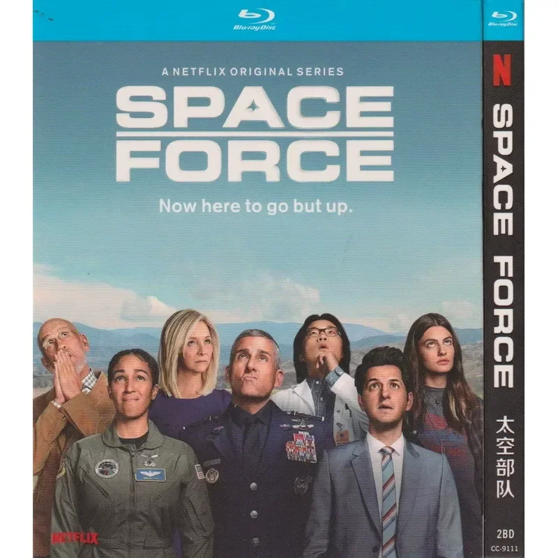 

Blu-ray American TV Series Space Force High Definition 1080P 2BD Disc Non-DVD Disc