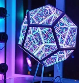 Creative Dodecahedron Art Light Night Lights Dream Lamps Star Lights for Bedroom Home Aesthetic Galaxy Light  Birthday Gifts