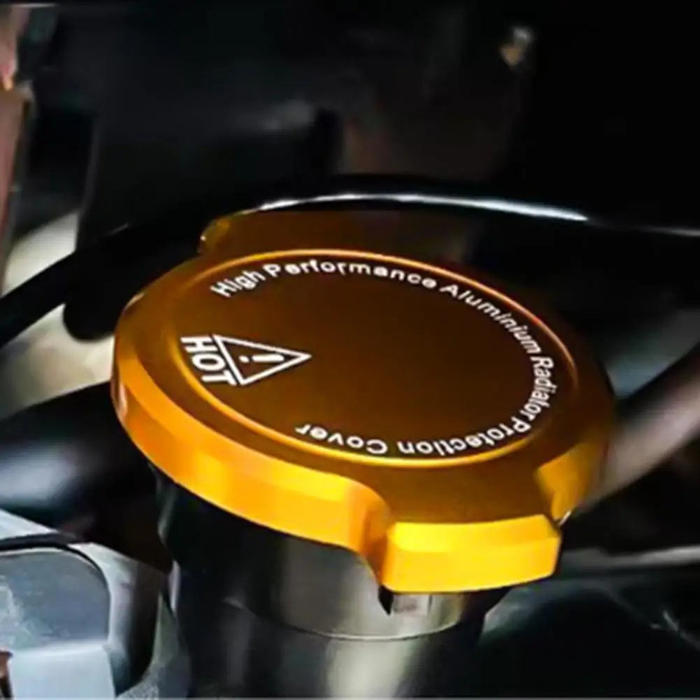 1PC Motorcycle Radiator Cap Modification Aluminum Alloy Decorative Cover For NMAX155 For XMAX300 For Y15 For LC135