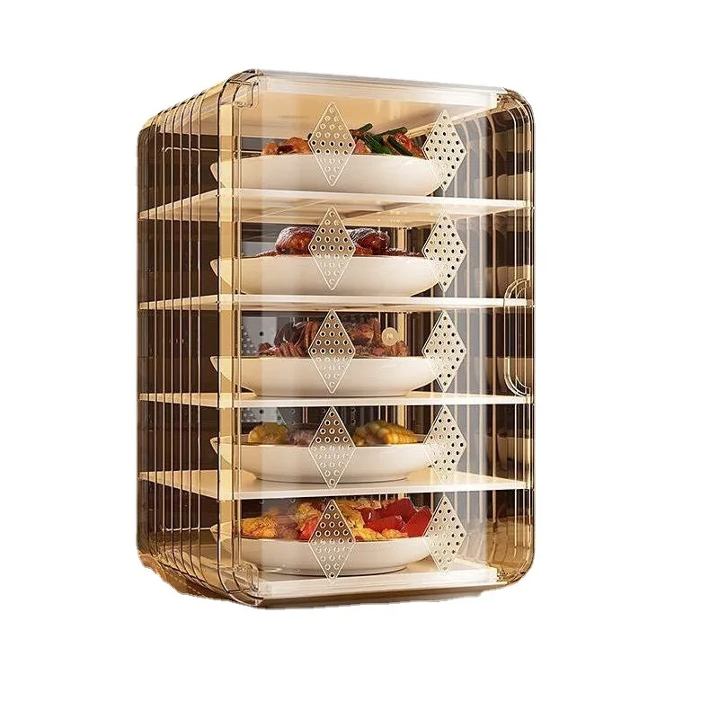 

Dust-proof kitchen dining table anti-mosquito and fly storage box