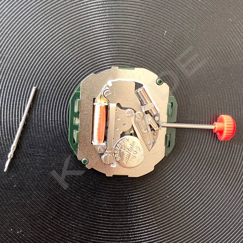 Japão padrão 2115 movimento de quartzo peças de relógio acessórios de reparo com exibição de data às 3 horas calendário com bateria e haste