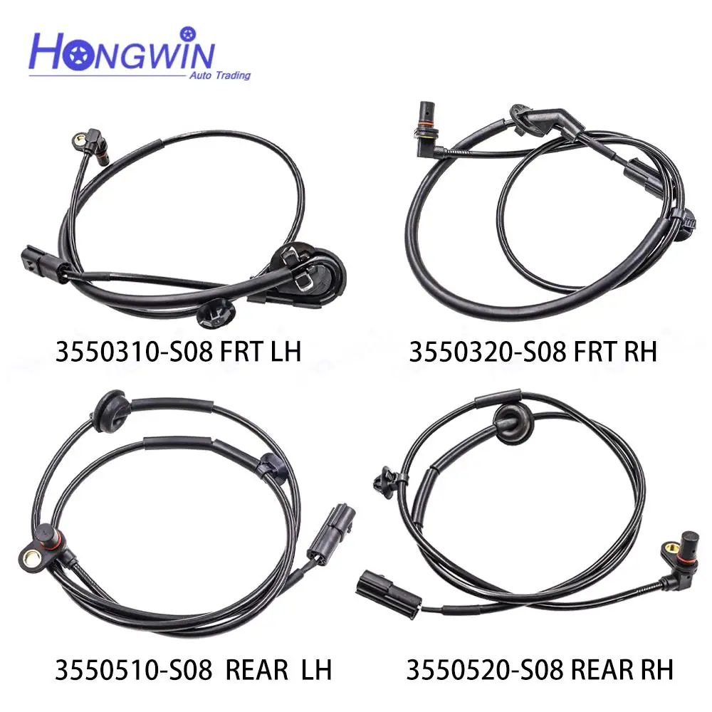 3550310-S08 3550320-S08 Front Rear Left Right ABS Sensor 3550510-S08 3550520-S08 For Great Wall FLORID