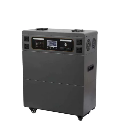 5000W Portable Power Station 5120Wh Large Capacity LiFePO4 Solar Generator Pure Sine Wave Outdoor Camping Home Emergency Backup