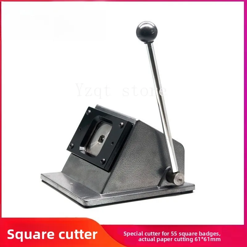 Square paper , metal desktop , paper , special for square badge, paper cutter, factory direct sales