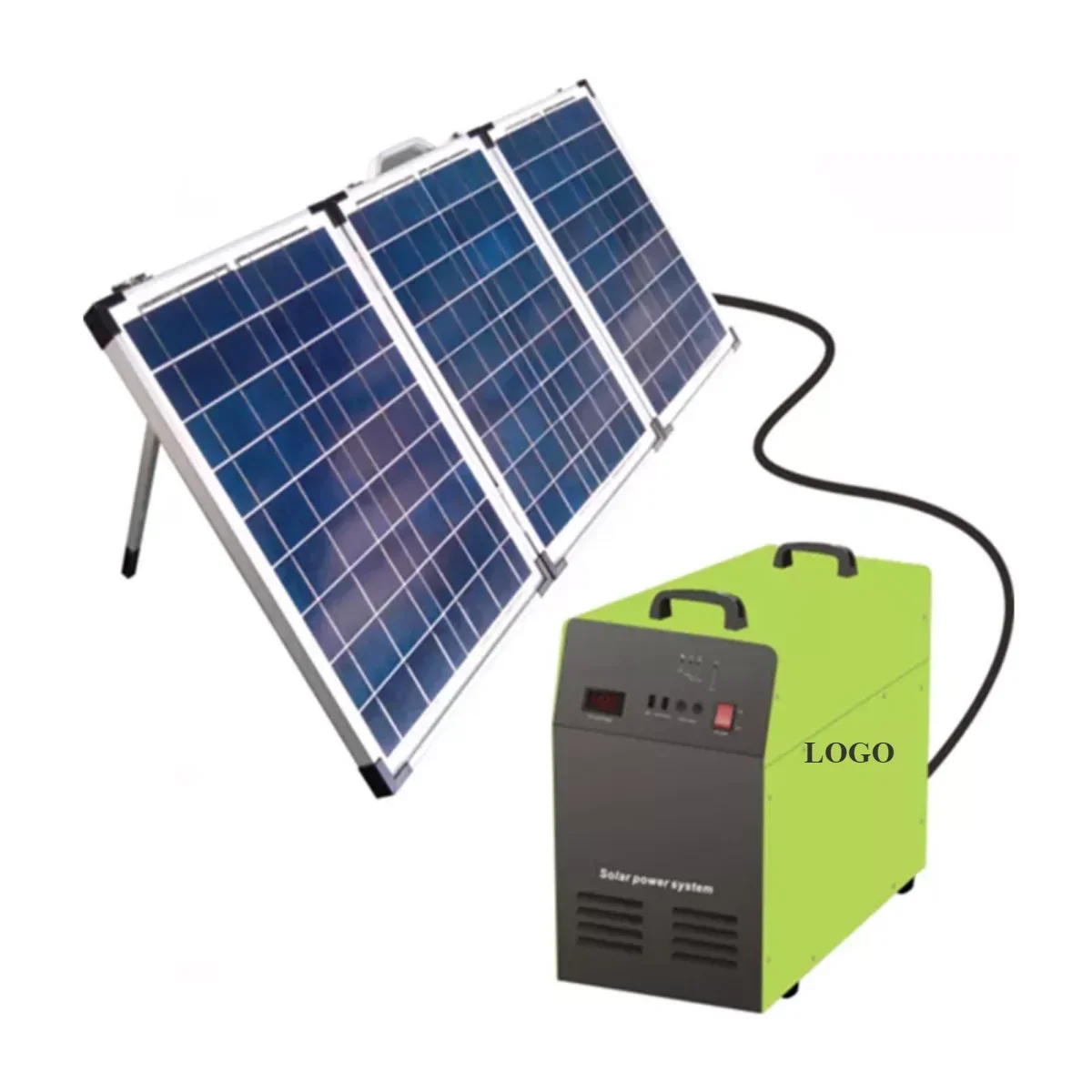 Electric Outdoor Power Station para Camp, Gerador Off-grid, Portable Solar Power Station, 110V