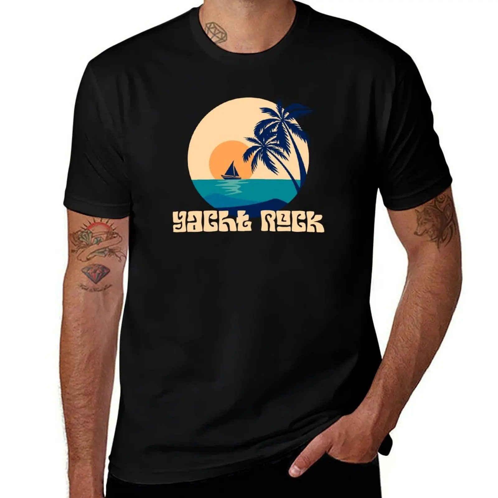 

Yacht Rock T-Shirt Work Wear Breathable Tee