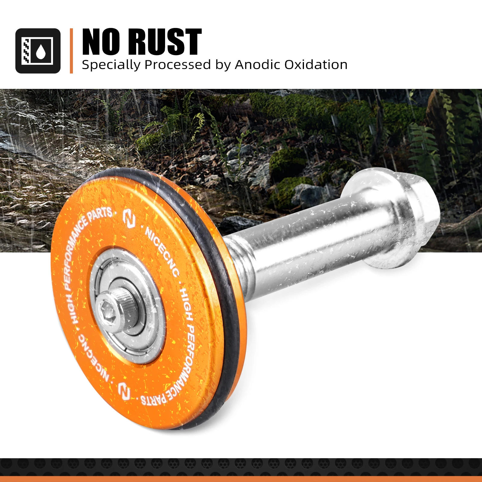 NICECNC Für KTM EXC 300 EXC 250 EXC 150 EXC 250F EXCF 350 EXC 450 XCW XCF-W TPI Sechs Tage 2017-2022 PDS Schwinge Saver Schutz