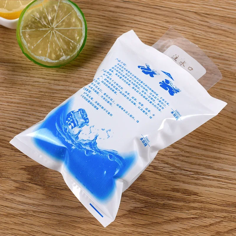 5/10Pcs Reusable Gel Ice Pack Insulated Dry Cold Ice Pack Gel Cooling Bag Fresh Food Ice Pack Lunch Box Food Canned Wine Medical