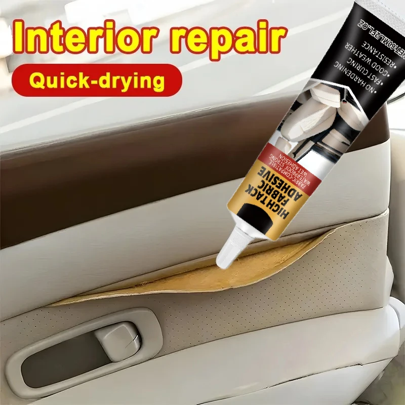Automotive Sealant Adhesive: Fixes Interior Plastic/Leather Seats & Bonds Windproof Sealing Strips