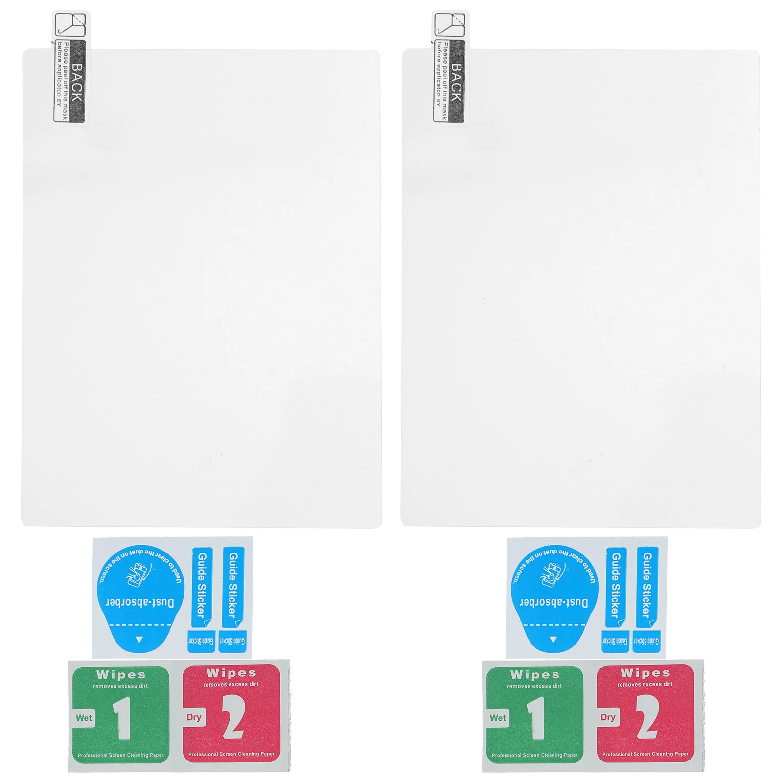 

2Pcs 10th Ebook Reader Matte Screen Protector Anti-Scratch Full Coverage Film Ebook Reader Screen Protectors