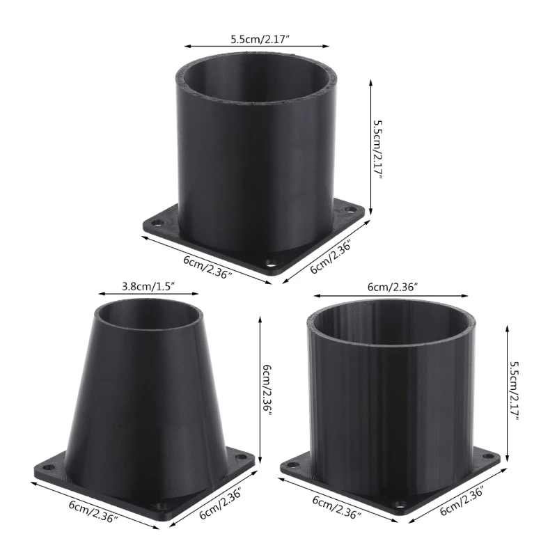 Durable ABS Round /Square Pipe Flange Duct Connector Flange Reliable Solution