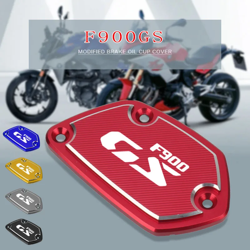 

For BMW F900GS ADV F900 GS Adventure 2024 Motorcycle CNC Aluminum Front Brake Fluid Reservoir Oil Cup Cap Master Cylinder Cover
