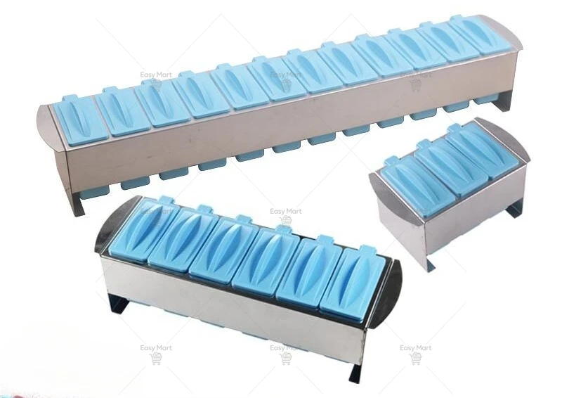 Immunohistochemical staining rack plastic staining cylinder set 3 workstations 6 workstations 12 workstations