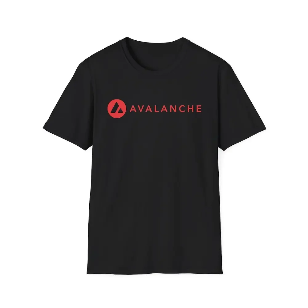 Avalanche Avax Crewneck T Shirt Crypto Cryptocurrency Blockchain Defi Web3