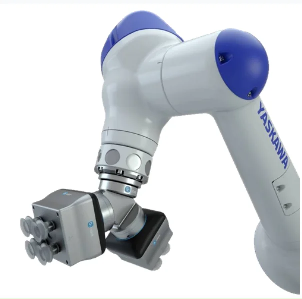 6 Axis Collaborative Robot 10kg Payload YASKAWA RobotRobot with Onrobot Robotic Gripper VGC10 for Picking and Placing