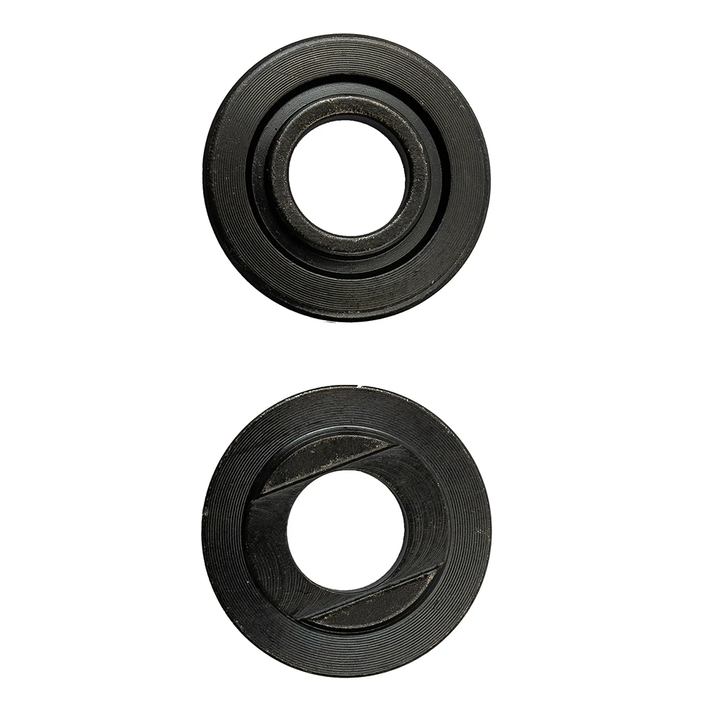 2Pcs For M14 16mm Thread Inner Flange Nut Set For 115 125 150 180 230mm Angle Grinder Metal Cutting Grinding Wheel Replacement