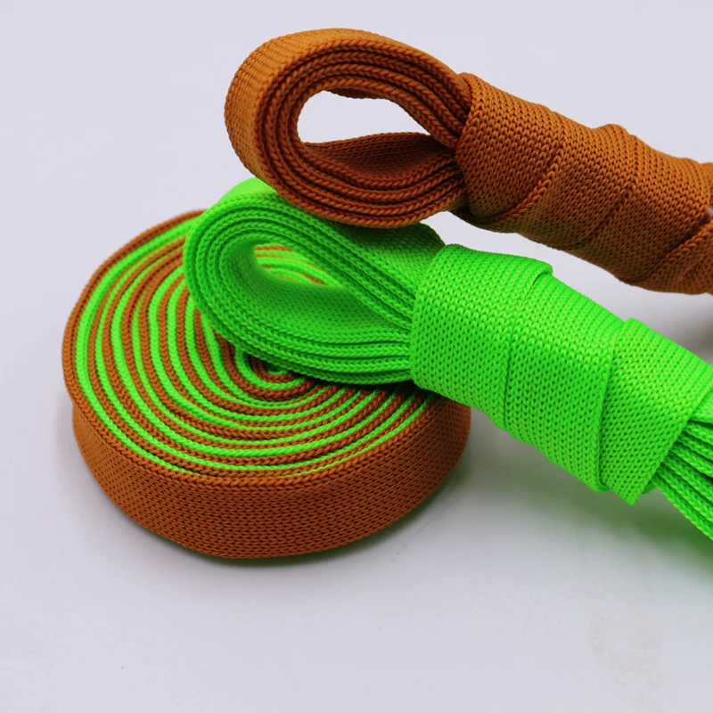 Coolstring Kids Adults Accessory 15MM Fly Knitted Polyester Widelacets Premium Stretch Braided Unisex Cordon 30 Pairs Wholesale