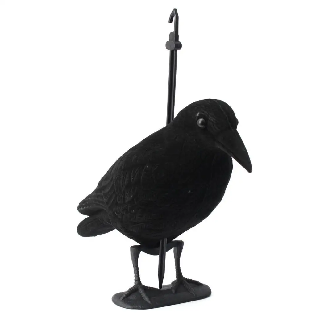 Decoy Garden Plastic Bird Pigeon people Black