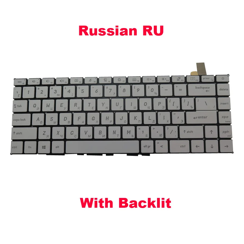 

Laptop Backlit Keyboard For MSI Prestige 14 15 P14 P15 V190622DK1 RU S1N2ERU331SA0 S1N-2ERU331-SA0 MS-14C1 14C2 Russian RU