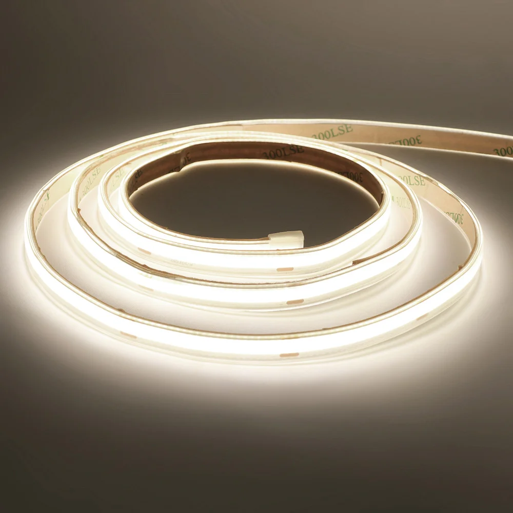 Waterproof COB LED Strip Light 12V 24V 3000K 4000K 6000K IP67 Flexible Led Tape 480LEDs/m 5m 10m 20m 0.5m 1m 2m Linear Lighting