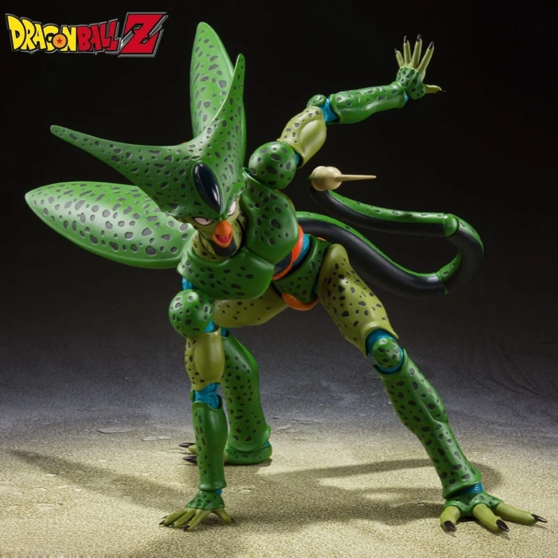 

Bandai Shf Dragon Ball Z Saru First Form Cell Strongest Artificial Man Can Do A Model Table Decoration For Boys Birthday Gifts