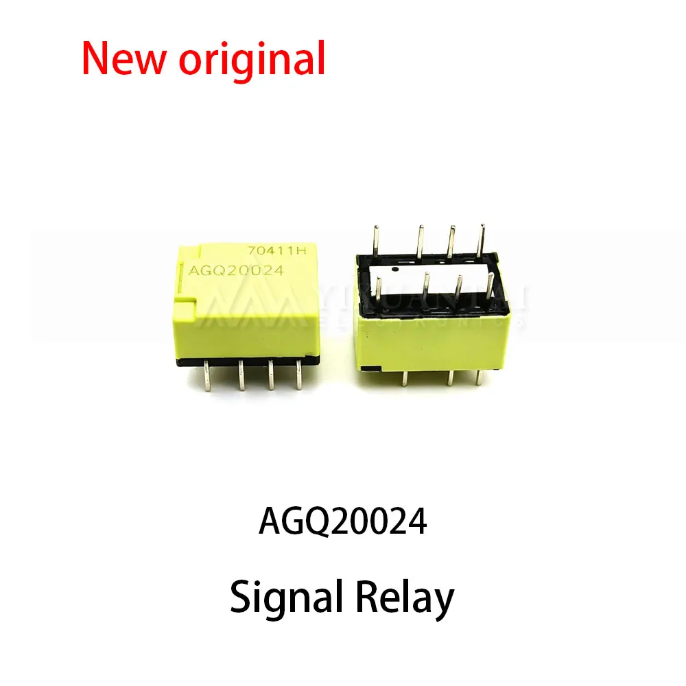 5pcs~10Pcs AGQ20024 Direct insertion of 8-pin signal relay 24VDC 1A