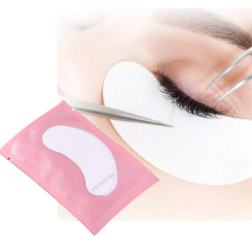 100 Paar Augenpads für Wimpernverlängerung, unter den Wimpern, künstliche Wimpern, Aufkleber, Wimpernverlängerungszubehör, Pads zum Aufbau von Augenlidern – Detail 6