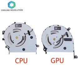 Laptop CPU GPU Cooling Fan BAPA0705R5H-Y002 Y003 For Asus Zenbook 15 UX533 UX533F UX533FD UX563 13NB0JX0T01011 13NB0JX0T02011
