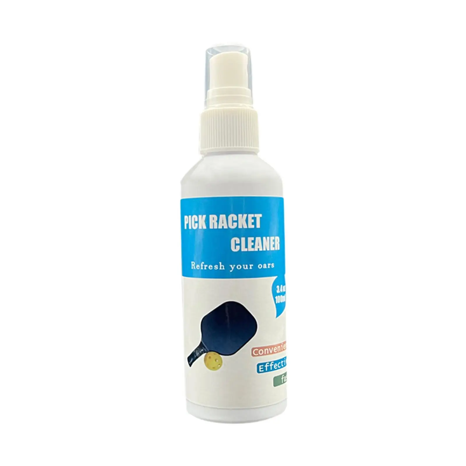 100 ml migliora la rotazione e la precisione Manutenzione Spray detergente per racchette da pickleball