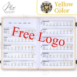Custom Cubic Zirconia Size Chart Set | Professional Ring Sizer Tool & Gemstone Measurement Guide for Jewelry Making Supplies