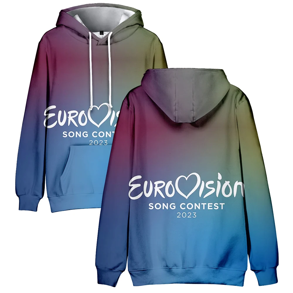 Bluza z kapturem loreen z nadrukiem 2023 nowy konkurs piosenki eurowizji dla fanów muzyki bluzy z kapturem bluzy w stylu casual pop