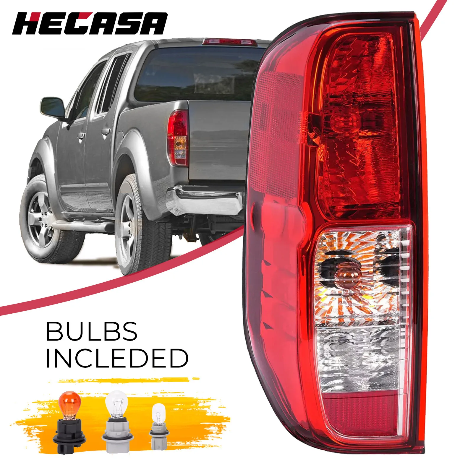 

For 2005-2021 Nissan Frontier Driver Left Side Tail Light Lamp Assembly LH