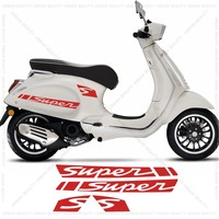 For Vespa GTS 250 GTS 300 GTV 250 GTV 300 GTS250 GTS300 GTV300 GTV300 Scooter Sticker Set Side Body Decals Waterproof