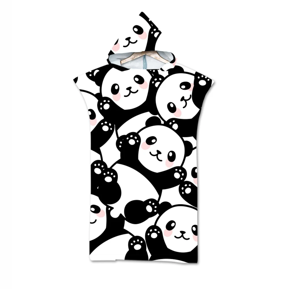 

Animal Hooded Towel Poncho,Panda,Horse,Sheep,Cow,Rabbit,Dinosaur,T-Rex,Sauna,Spa,Surf Swim,Beach Changing Robe,Drop Shipping