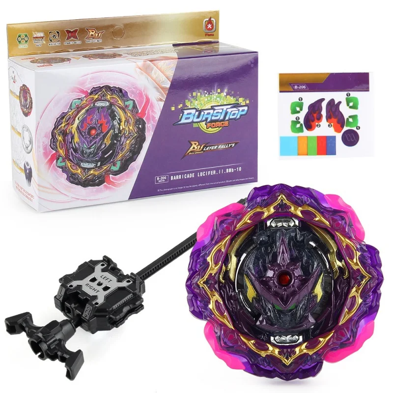 Beyblade Burst Sparks GT Toy Toy Burst Gyro Toy B- 206 Fortress Lucifer Gyro with Launcher Battle Toy