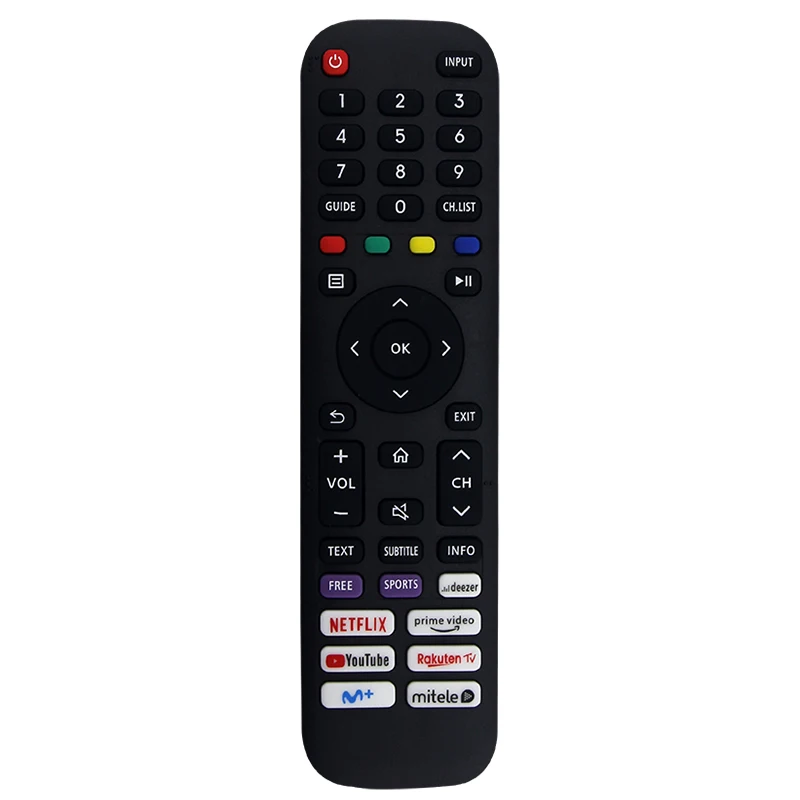 Compatible con accesorios de control remoto Hisense TV EN2AK30H