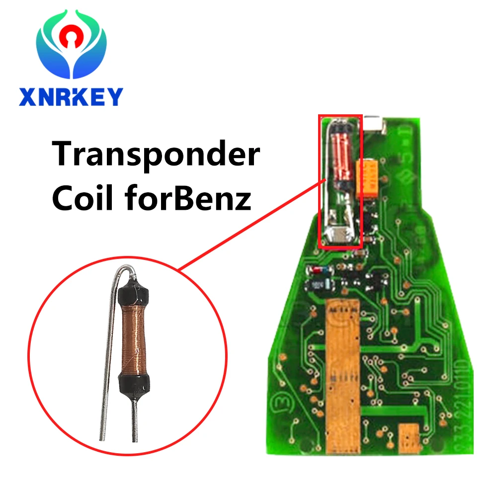 XNRKEY 10 Pcs Car Key Charging Repair Transformer Inductance Coil for Benz Smart Card Remote Key