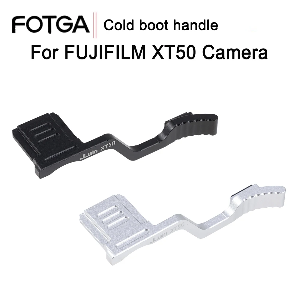 

FOTGA Metal Camera Thumb Grip Aluminium Metal Thumb Thumbs Up Grip Hot Shoe For Panasonic S9 Camera Hotshoe DSLR Cover fotografí