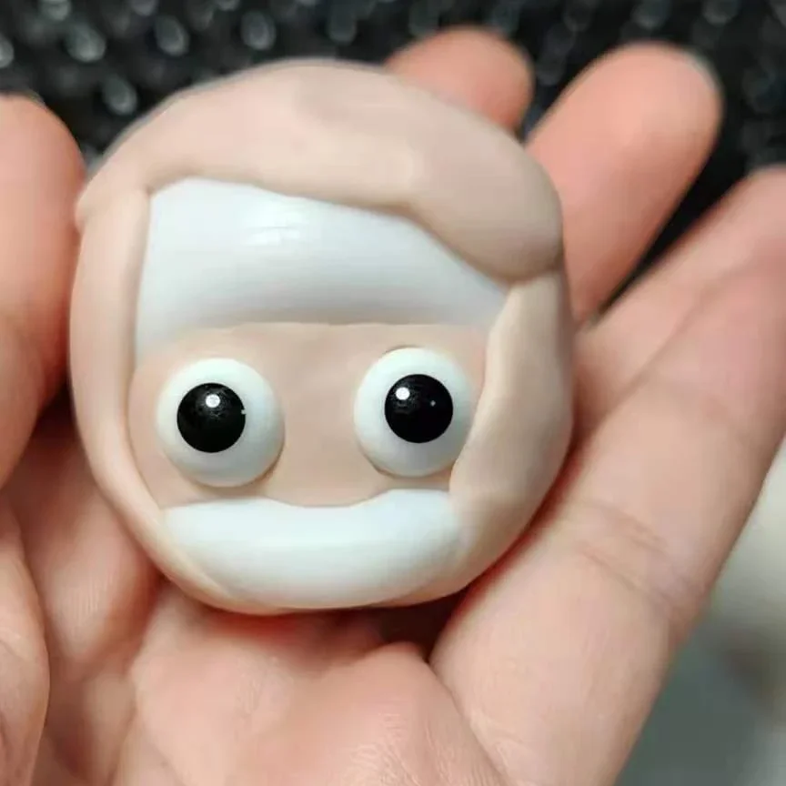 New OB11 Soft Pottery Doll Head Handmade Doll Tool-Filling Inner Core