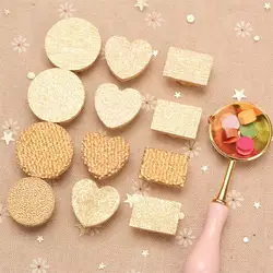 Retro Sealing Wax Stamp Head Blank Frosted Stamp Fire Paint Seal Wax Heads DIY Scrapbooking Envelope Christmas Invitation Craft